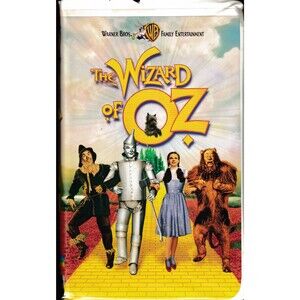 The Wizard of Oz (1939) Warner Bros VHS Rare NTSC Digitally Remastered 1999